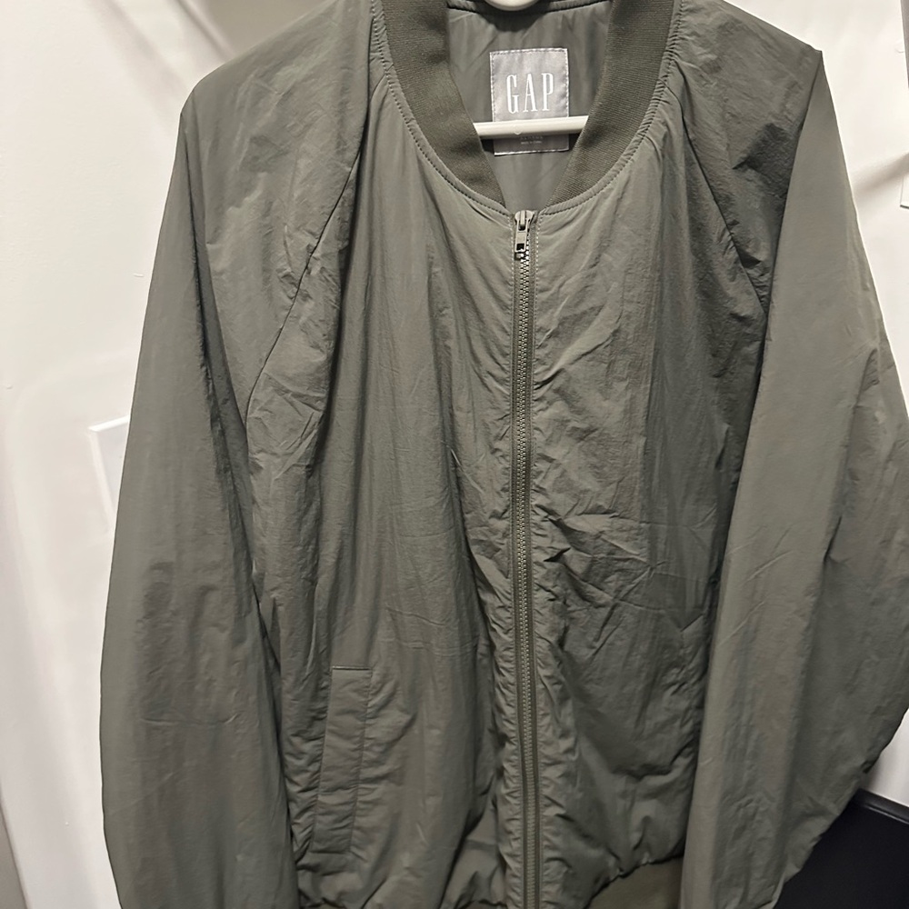 GAP Men's Olive Bomber Jacket